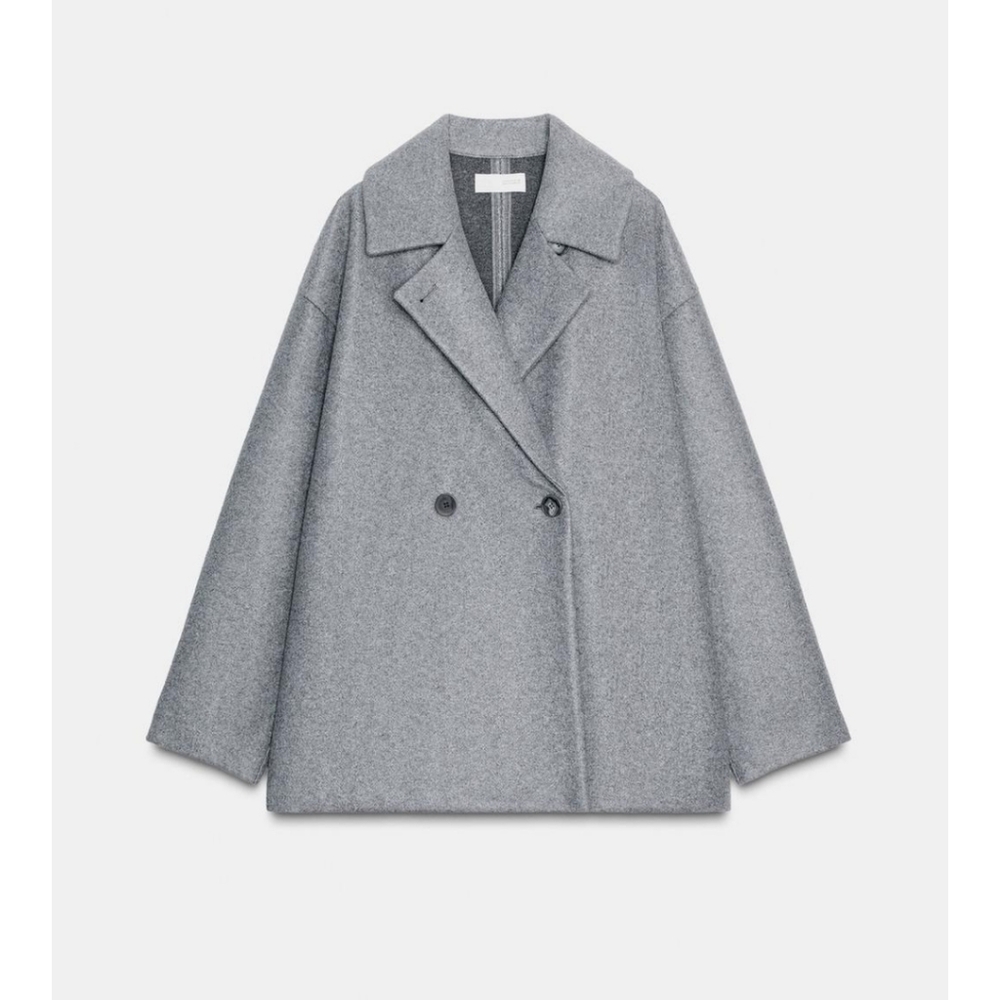Zara Double Breasted Coat